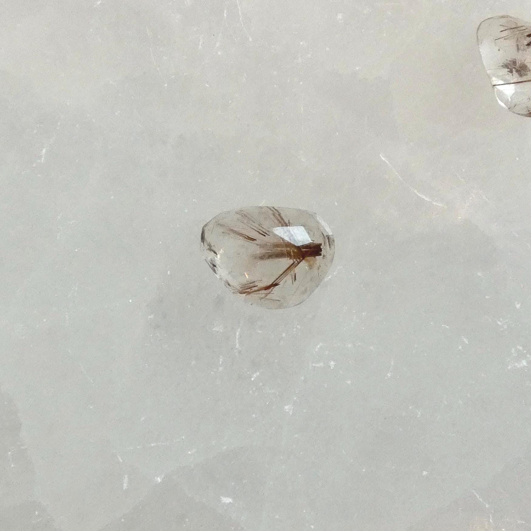 Copper Rutilated Quartz Pendant - Sterling Silver Necklace - Choose Your Stone