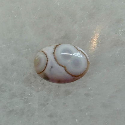 Custom Ocean Jasper East-West Center Stone Necklace - .925 Silversmith - Choose Your Stone