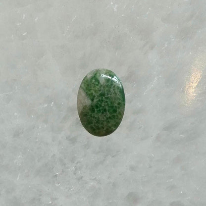 Custom Green Variscite Lasso Ring - Sterling Silver - Choose Your Stone