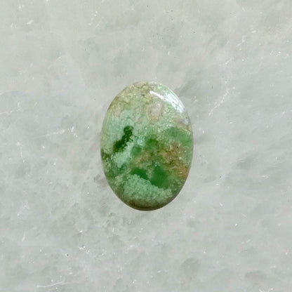 Green Variscite Sterling Silver Ring - Silversmith Boho Jewelry