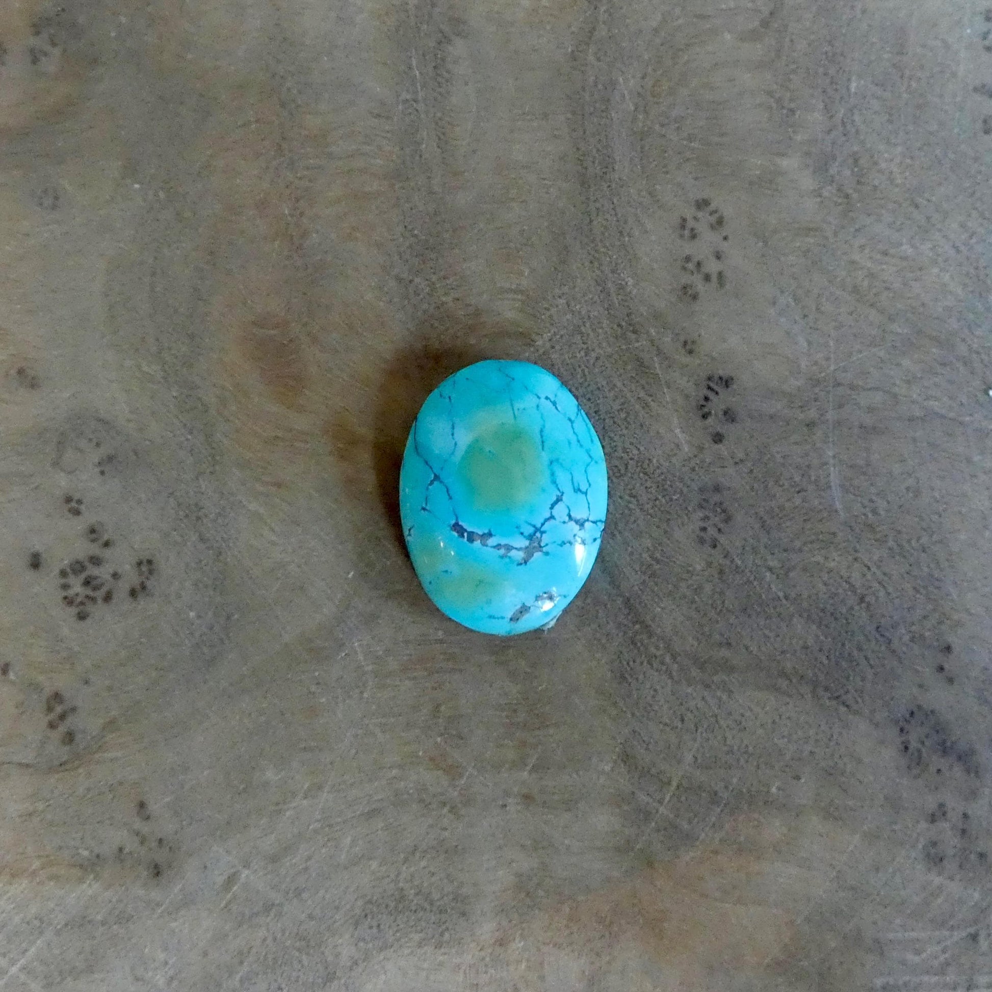 Sterling Silver Turquoise Ring - Boho Silversmith Design
