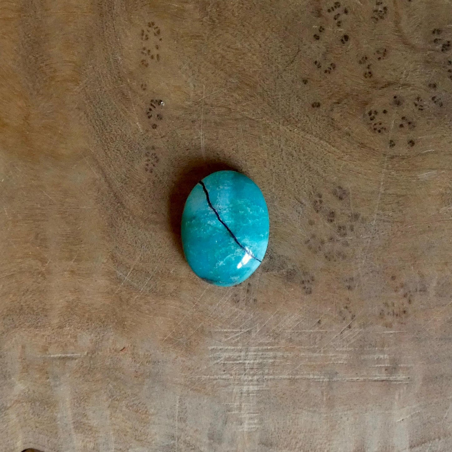 Sterling Silver Turquoise Ring - Boho Silversmith Design