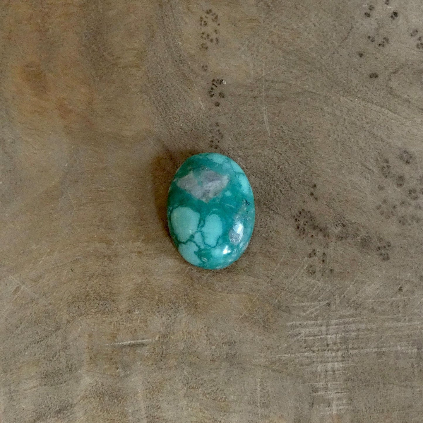 Sterling Silver Turquoise Ring - Boho Silversmith Design