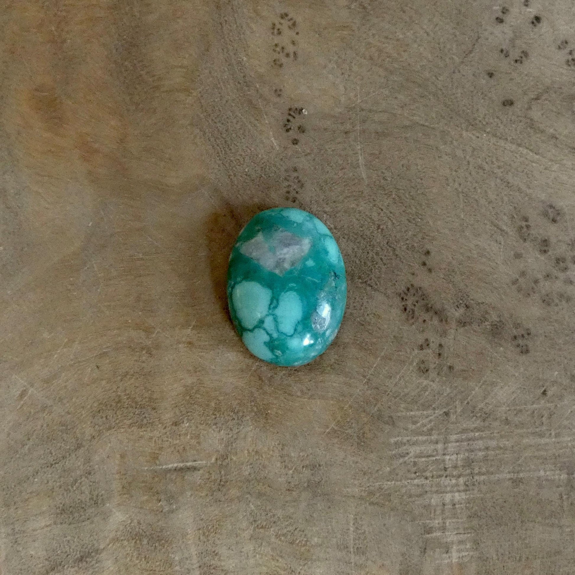 Sterling Silver Turquoise Ring - Boho Silversmith Design