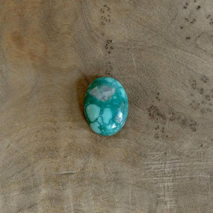 Sterling Silver Turquoise Ring - Boho Silversmith Design