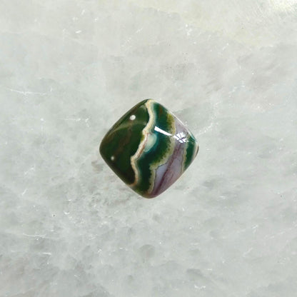 Custom Orbs Eye Ocean Jasper Pendant - .925 Silversmith - Choose Your Stone