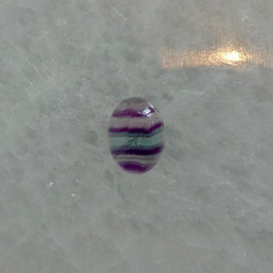 Custom Rainbow Fluorite Boho Ring - .925 Sterling Silver - Choose Your Stone