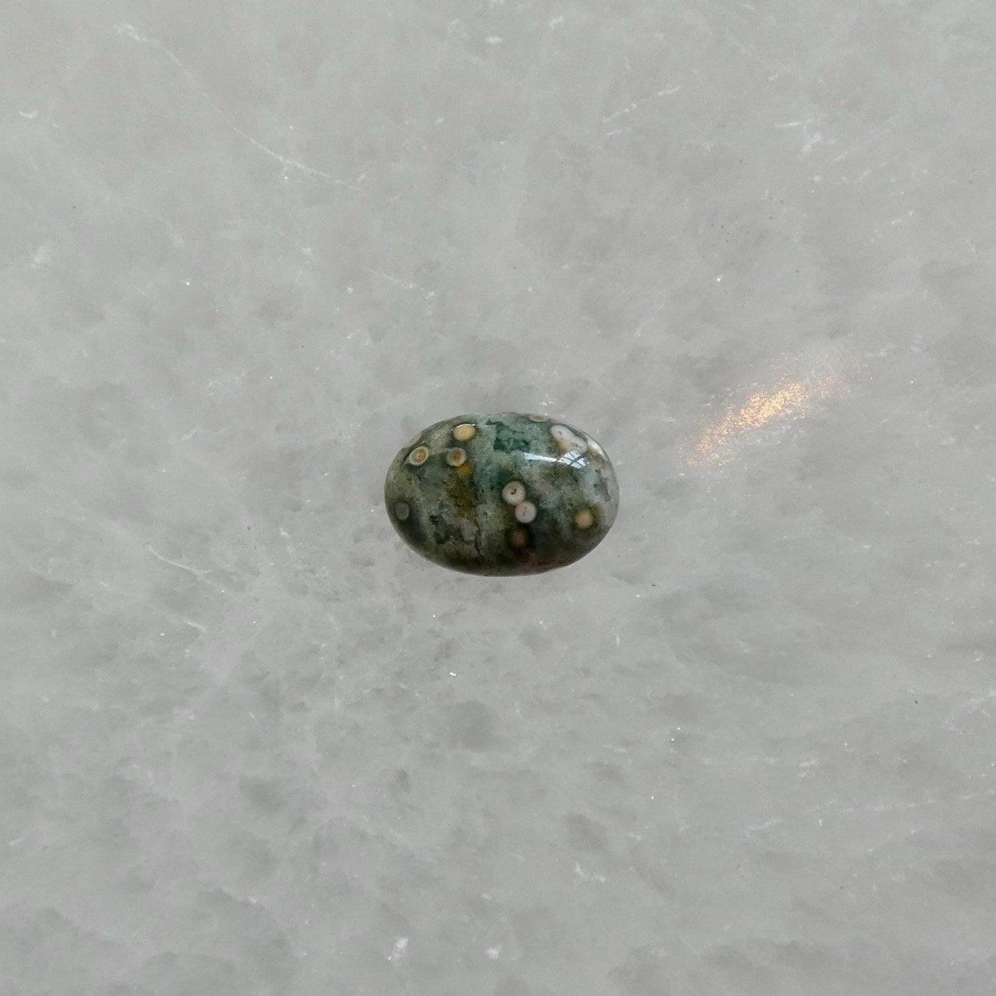 Custom Ocean Jasper Ring - East West Oval - Choose Your Stone