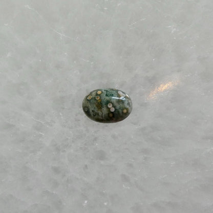Custom Ocean Jasper Ring - East West Oval - Choose Your Stone