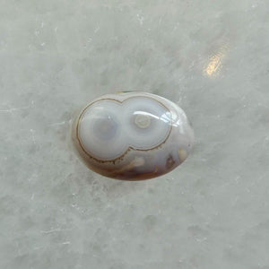 Custom Ocean Jasper East-West Center Stone Necklace - .925 Silversmith
