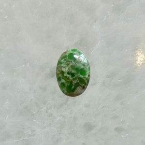 Custom Green Variscite Lasso Ring - Sterling Silver - Choose Your Stone