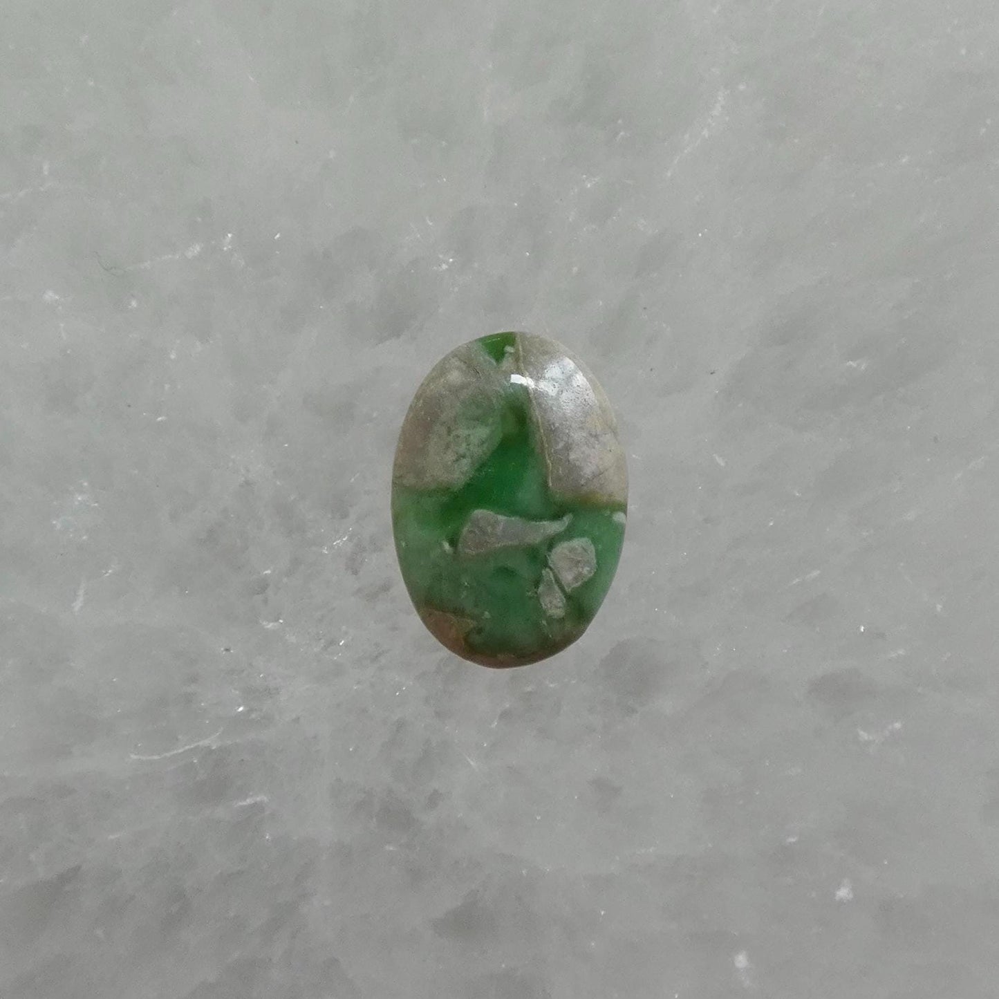 Custom Green Variscite Lasso Ring - Sterling Silver - Choose Your Stone
