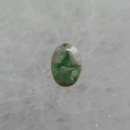 Custom Green Variscite Lasso Ring - Sterling Silver - Choose Your Stone