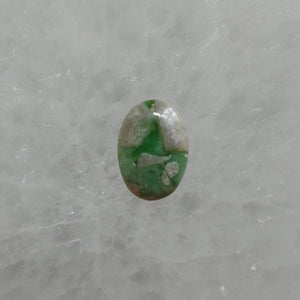 Custom Green Variscite Lasso Ring - Sterling Silver - Choose Your Stone