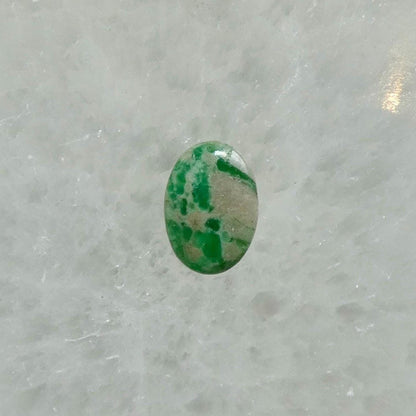 Custom Green Variscite Lasso Ring - Sterling Silver - Choose Your Stone