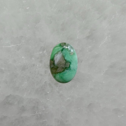 Custom Green Variscite Lasso Ring - Sterling Silver - Choose Your Stone