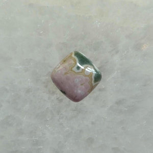 Orbs Eye Ocean Jasper Pendant - .925 Silversmith - Choose Your Stone - Ocean Jasper Necklace - OOAK
