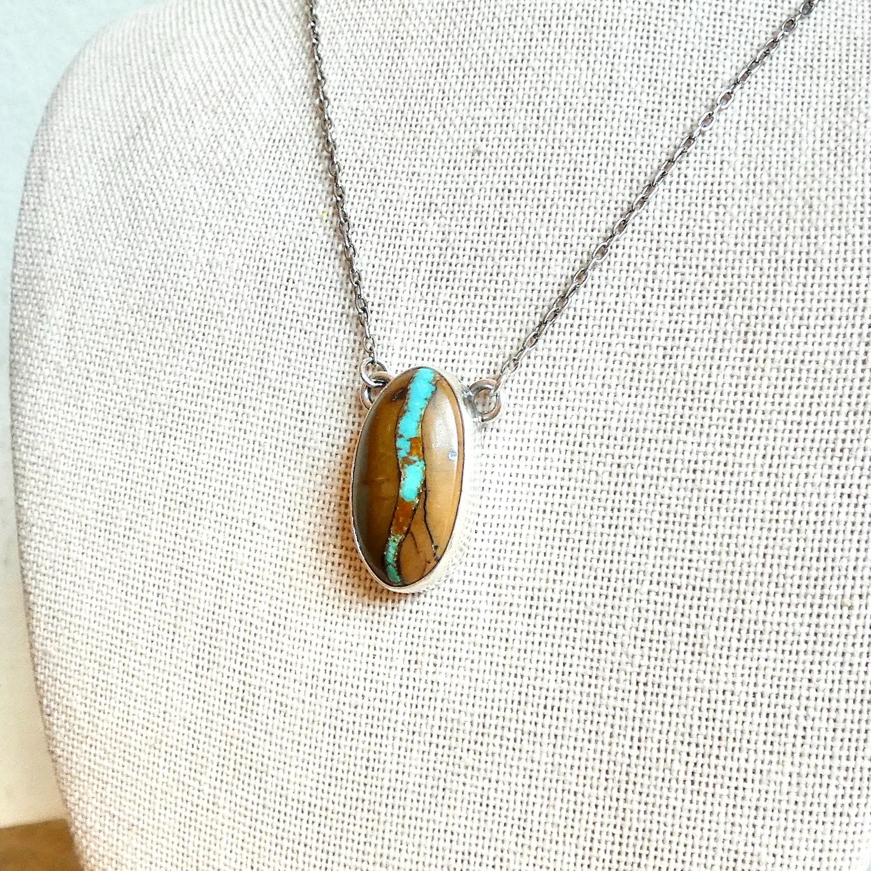 Royston Ribbon Turquoise Necklace - Choose your Finished Piece