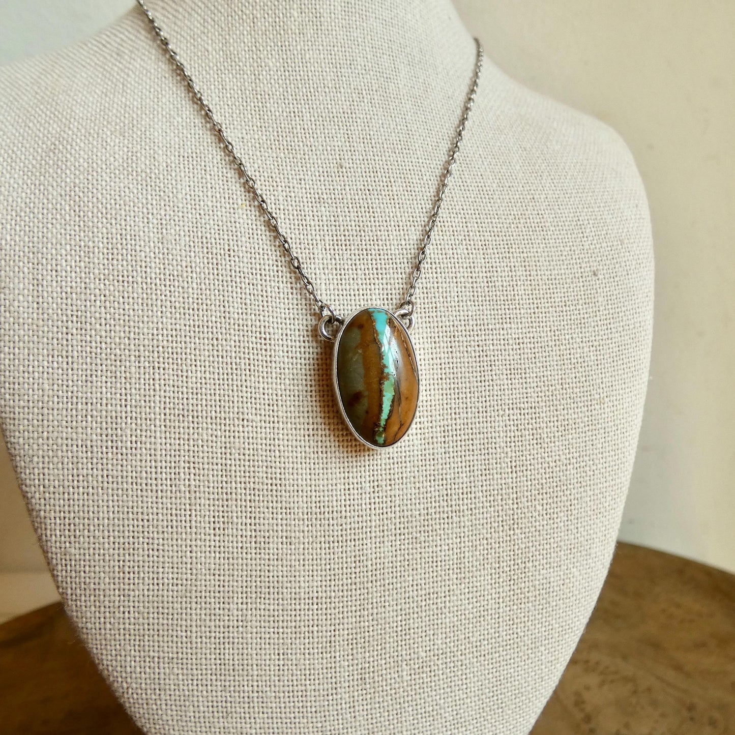 Royston Ribbon Turquoise Necklace - Choose your Finished Piece