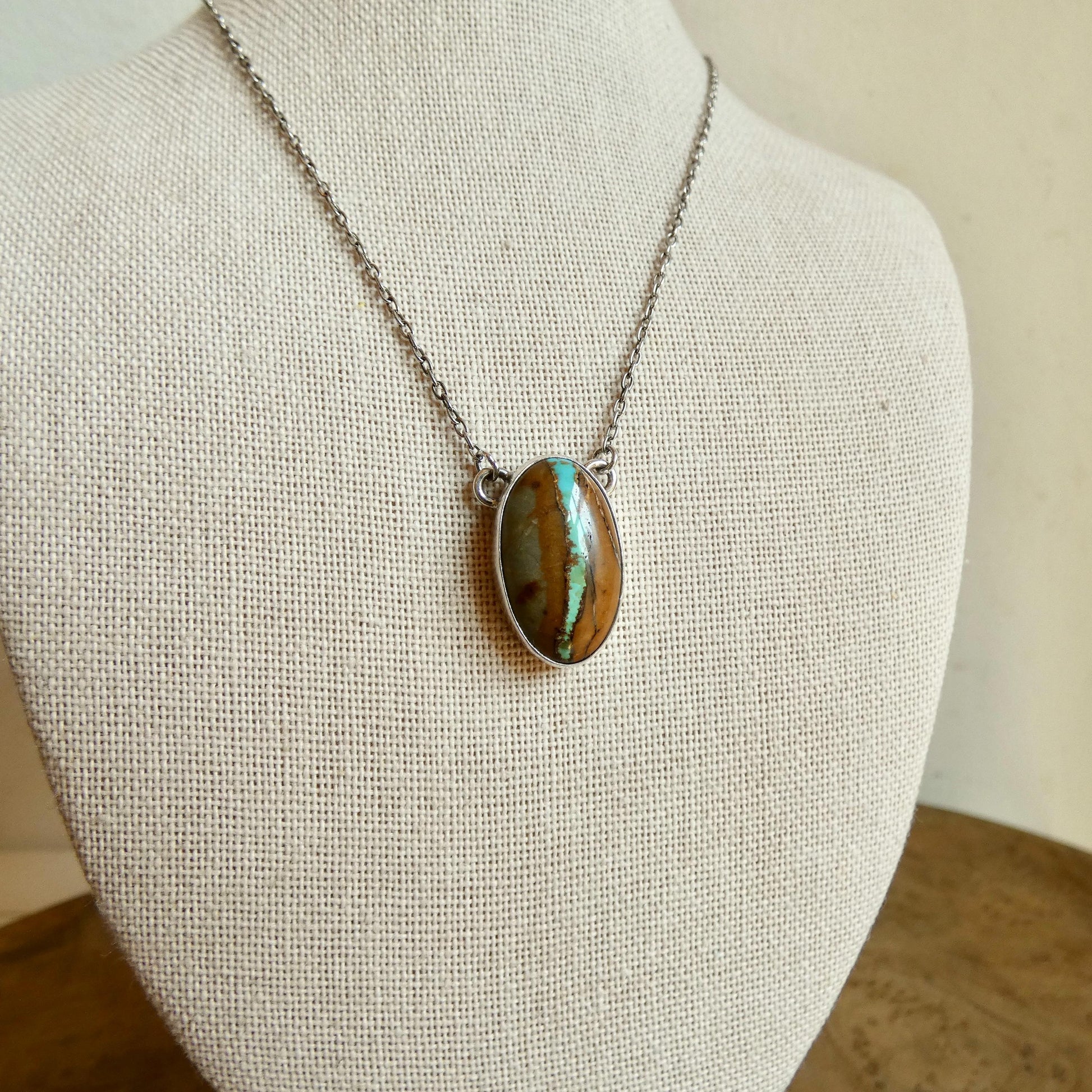 Royston Ribbon Turquoise Necklace - Choose your Finished Piece
