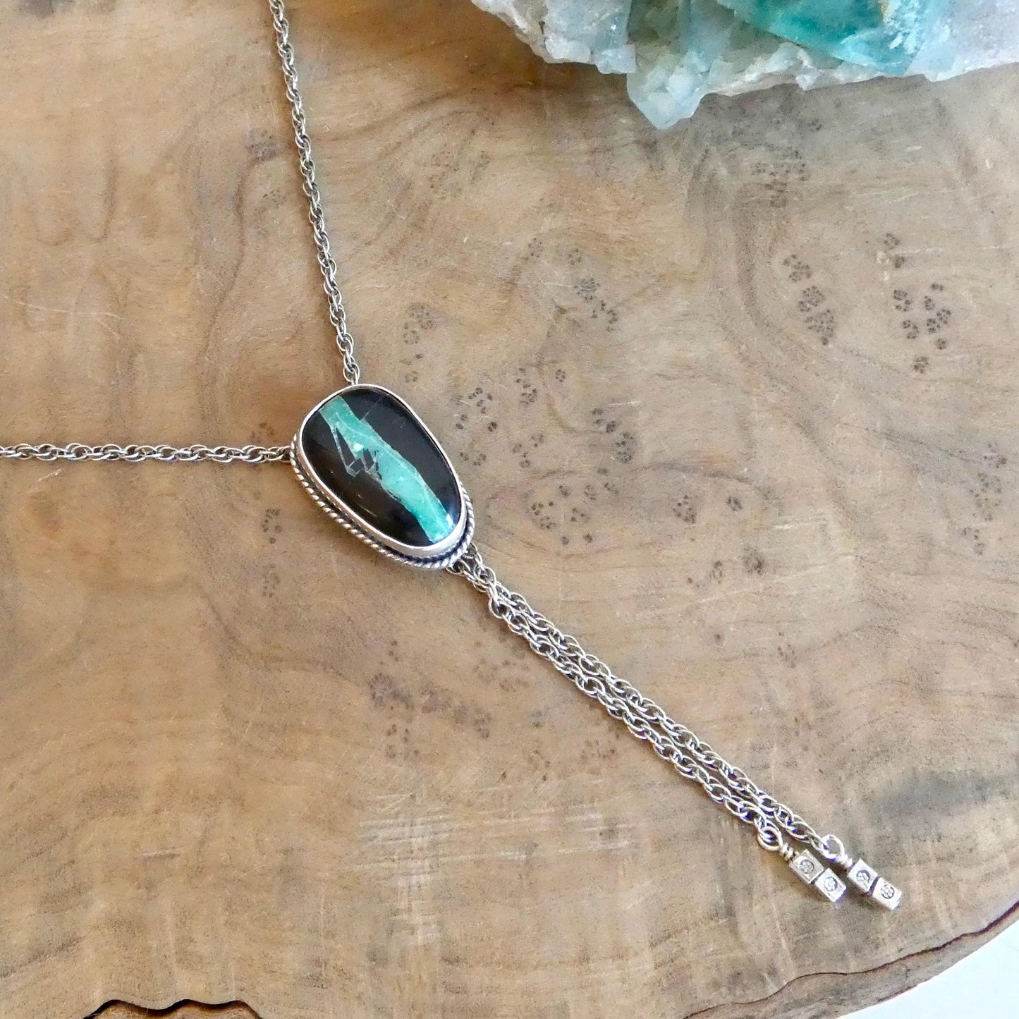 Choose Your Finished Black Jack Turquoise Bolo Necklace – Sterling Silver