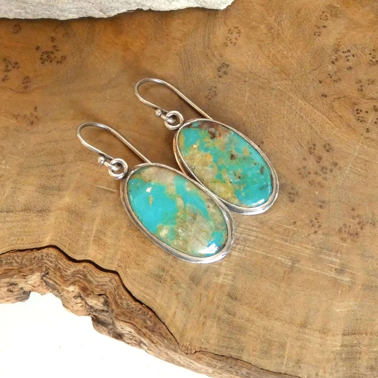 Royston Turquoise Earrings - Choose Your Earrings - .925 Sterling Silver - OOAK