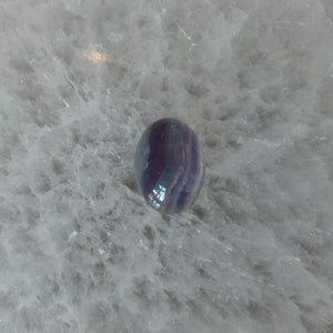 Custom Rainbow Fluorite Boho Ring - .925 Sterling Silver - Choose Your Stone