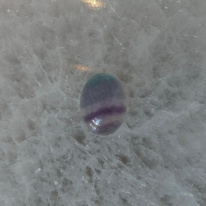 Custom Rainbow Fluorite Boho Ring - .925 Sterling Silver - Choose Your Stone