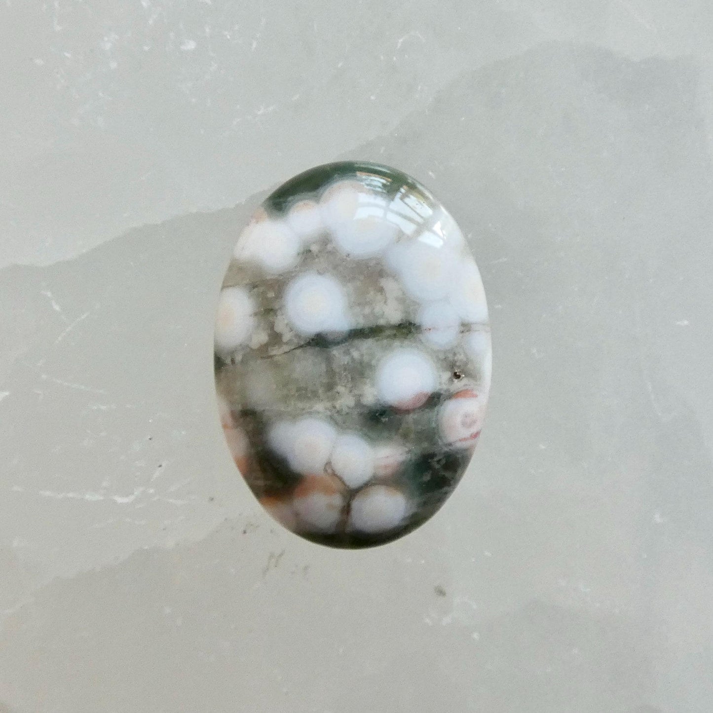 CUSTOM Ocean Jasper Boho Ring - .925 Sterling Silver - Choose your AAA Stone