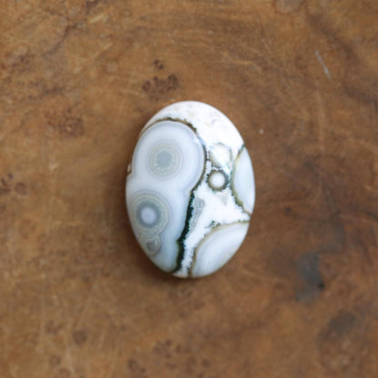 CUSTOM Ocean Jasper Boho Ring - .925 Sterling Silver - Choose your AAA Stone
