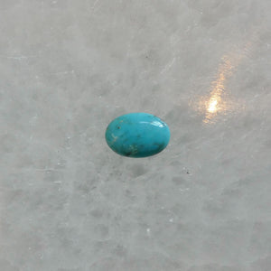 Custom Kingman Turquoise AAA - Choose Your Stone - East-West Oval - Sterling Silver
