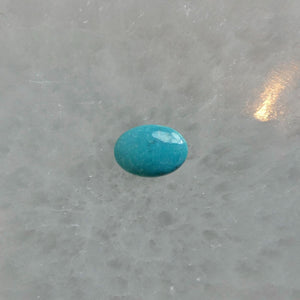 Custom Kingman Turquoise AAA - Choose Your Stone - East-West Oval - Sterling Silver