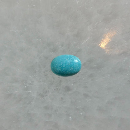 Custom Kingman Turquoise AAA - Choose Your Stone - East-West Oval - Sterling Silver