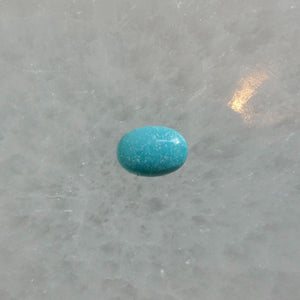 Custom Kingman Turquoise AAA - Choose Your Stone - East-West Oval - Sterling Silver