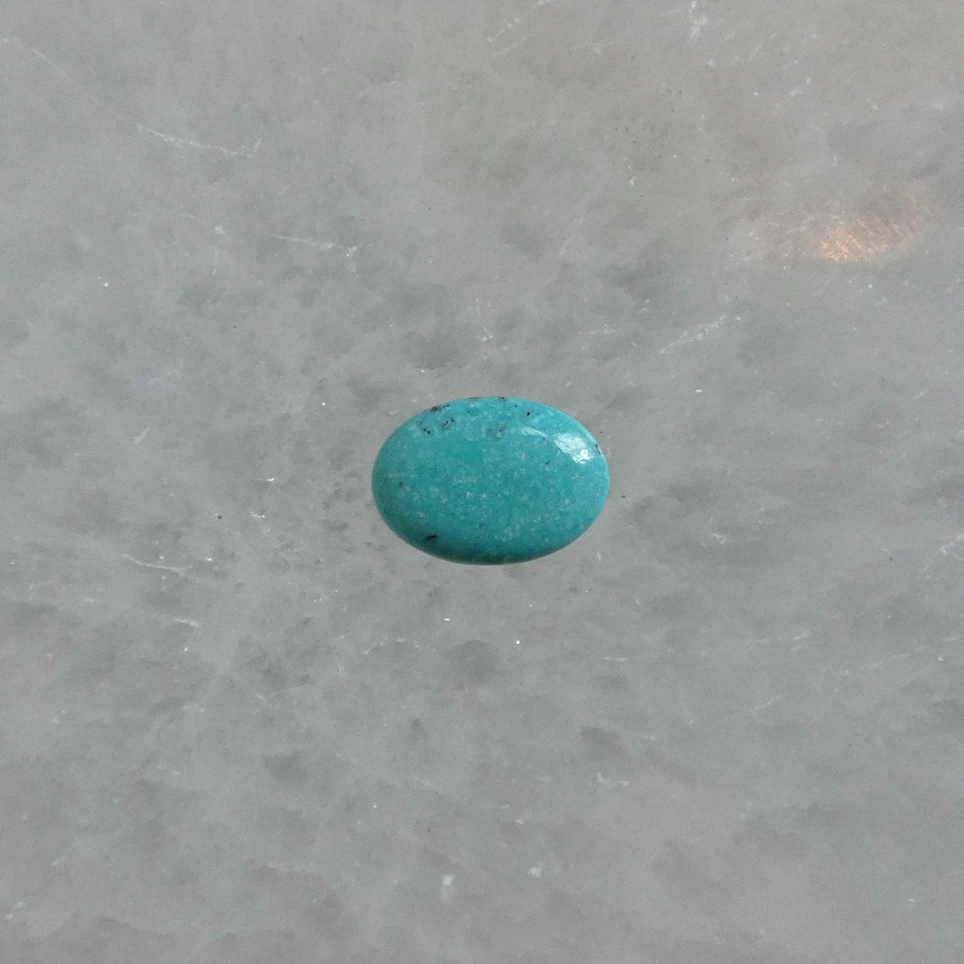 Custom Kingman Turquoise AAA - Choose Your Stone - East-West Oval - Sterling Silver