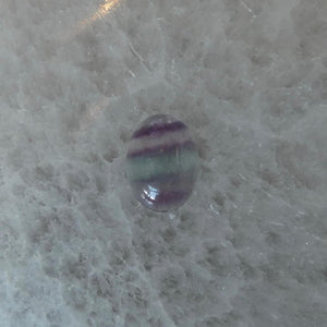 Custom Rainbow Fluorite Boho Ring - .925 Sterling Silver - Choose Your Stone