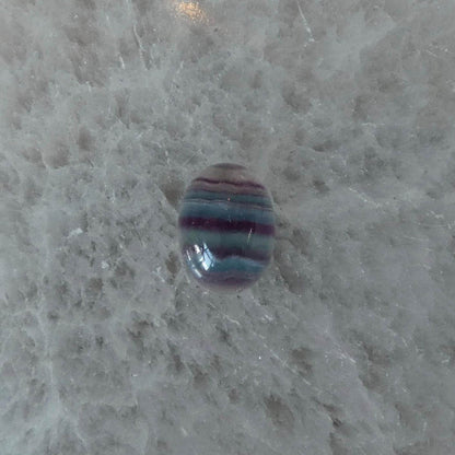 Custom Rainbow Fluorite Boho Ring - .925 Sterling Silver - Choose Your Stone