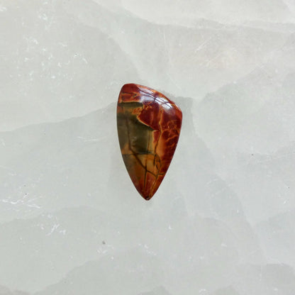 Hammered Sterling Silver Red Creek Jasper Ring - Silversmith Jewelry - Choose Your Stone