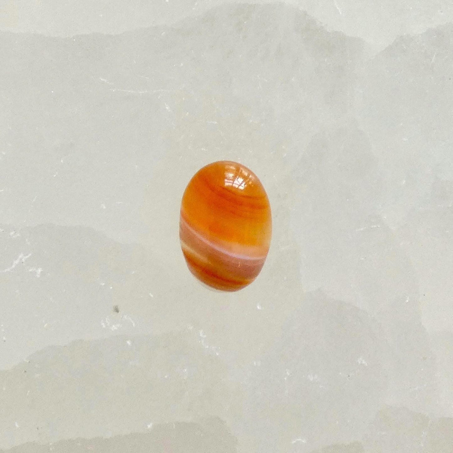 Custom Red Banded Agate Ring – Sterling Silver, Choose Your Stone