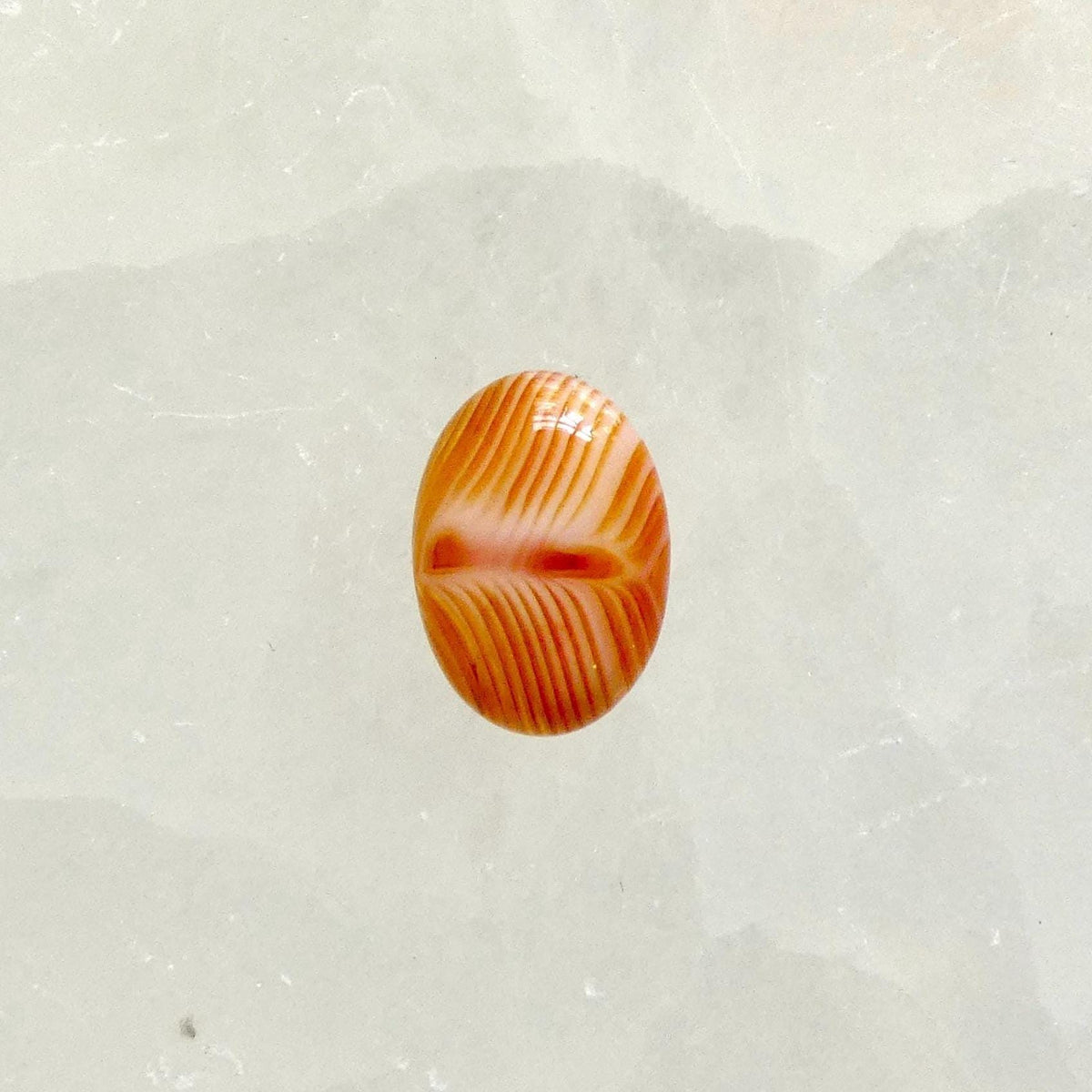 Custom Red Banded Agate Ring – Sterling Silver, Choose Your Stone
