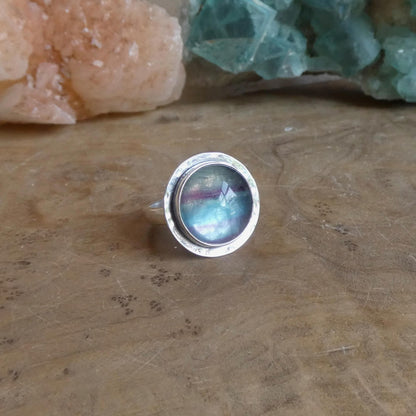 Rainbow Fluorite Ring – Choose Your Ring
