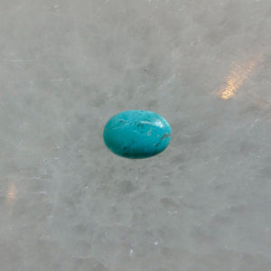 Custom Kingman Turquoise AAA - Choose Your Stone - East-West Oval - Sterling Silver
