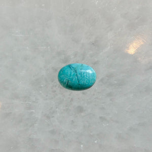 Custom Kingman Turquoise AAA - Choose Your Stone - East-West Oval - Sterling Silver