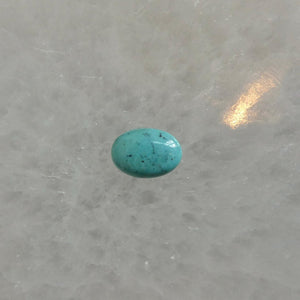 Custom Kingman Turquoise AAA - Choose Your Stone - East-West Oval - Sterling Silver