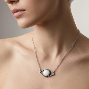 Sterling Silver White Buffalo Necklace – Choose Your Necklace