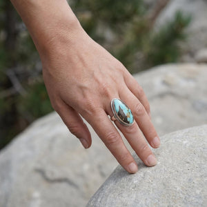 Royston Turquoise Ring - Choose Your Ring - Sterling Silver