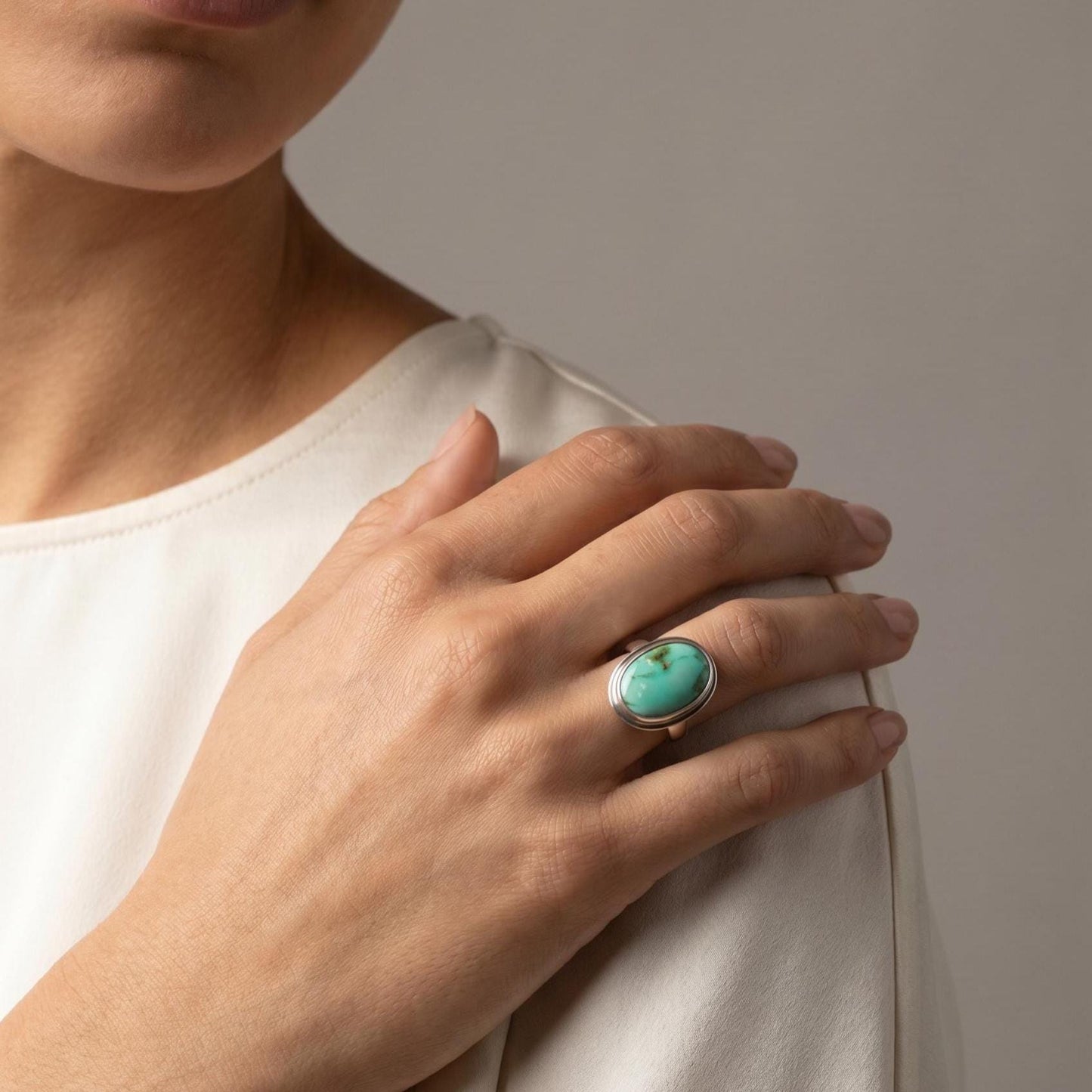 Sonoran Gold Turquoise Ring - Choose your Ring - Sterling Silver