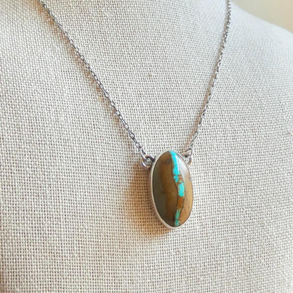 Royston Ribbon Turquoise Necklace - Choose your Finished Piece