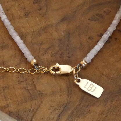 Pastel Pearl Choker - Apatite, Kunzite or Tanzanite - 14KT Gold Filled