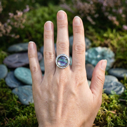 Rainbow Fluorite Ring – Choose Your Ring